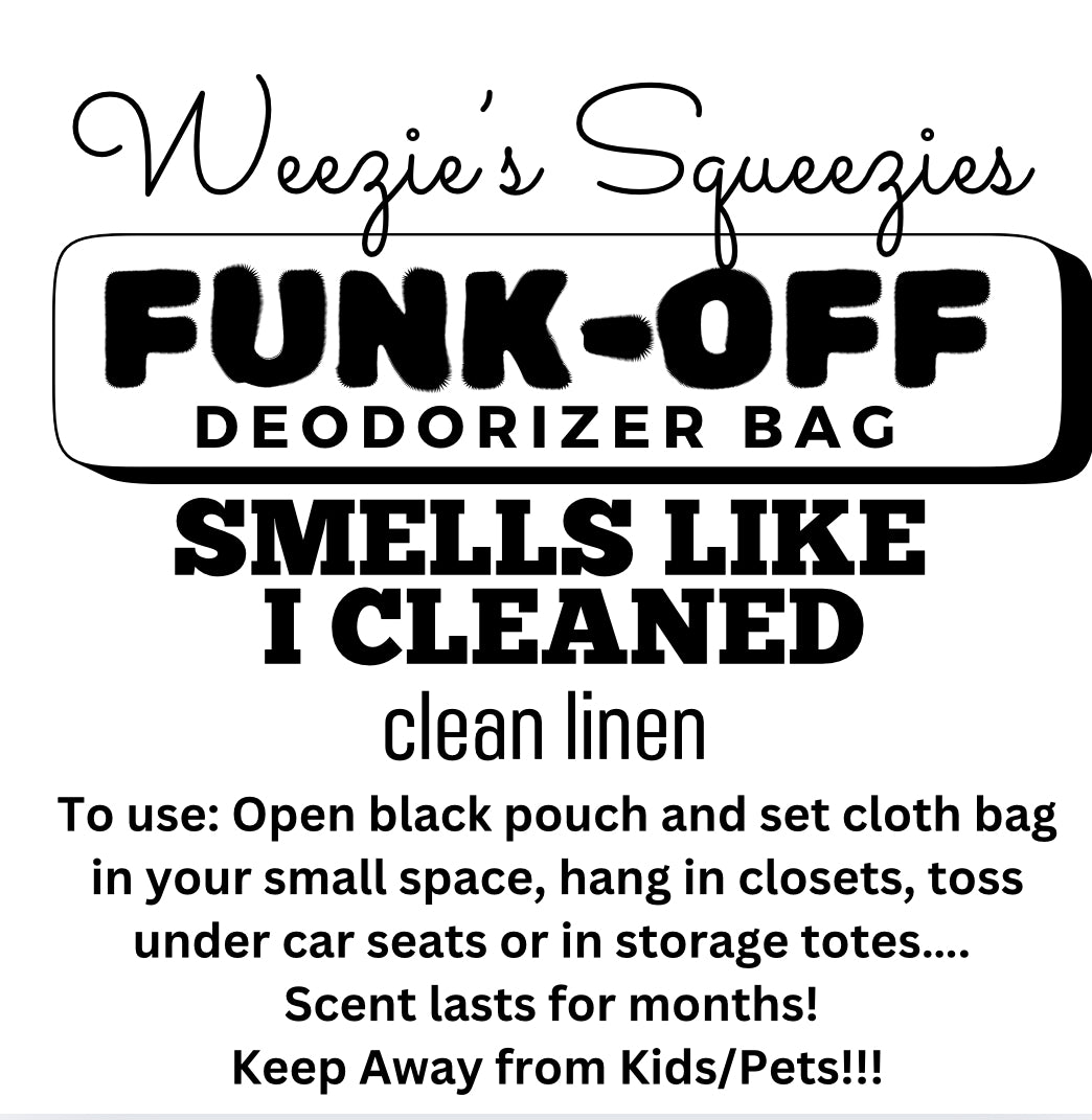 Funk-Off Deodorizer Bags