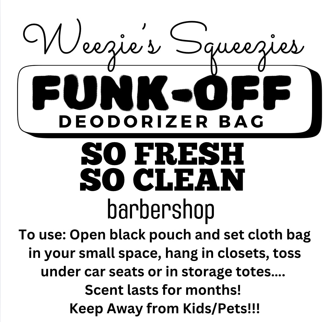 Funk-Off Deodorizer Bags
