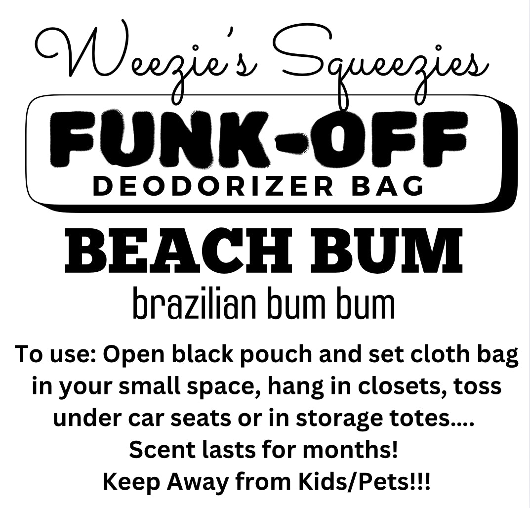 Funk-Off Deodorizer Bags